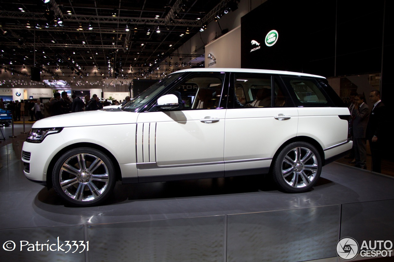 Dubai Motor Show 2013: Range Rover Long Wheelbase