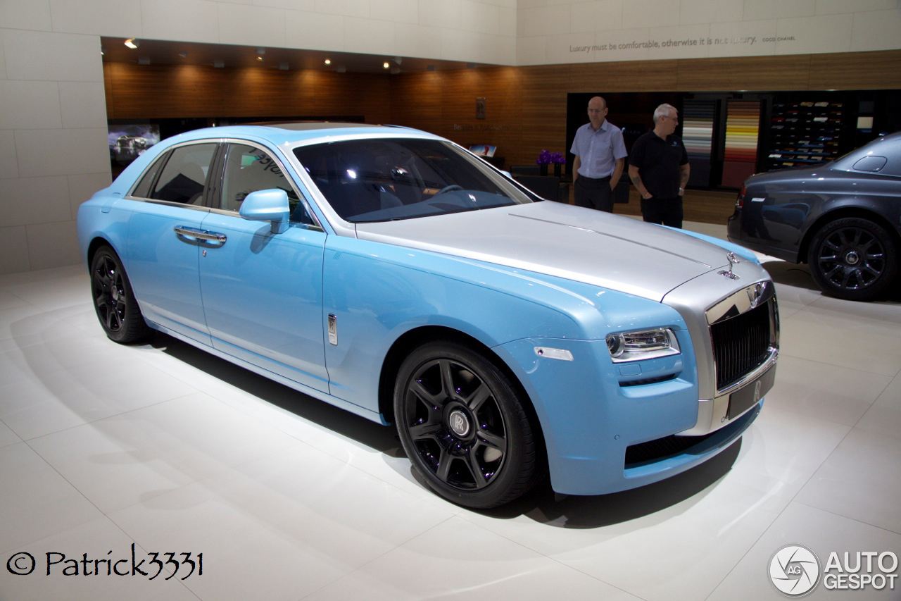 Dubai Motor Show 2013: Rolls-Royce Wraith & Ghost Alpine 