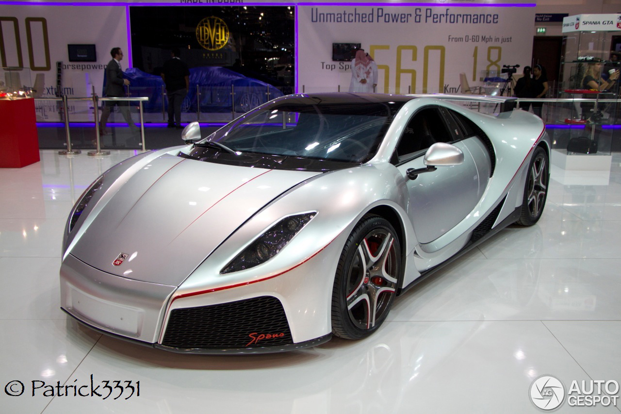 Dubai Motor Show 2013: Spania GTA Spano