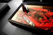 Is there anything more ridiculous? A Ferrari coffee table!