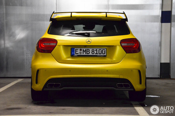 Do you like this matte yellow A 45 AMG?