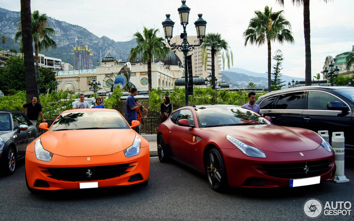 Welke matte Ferrari FF kies jij voor een rondje Monaco?
