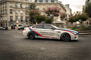 Deze BMW M6 Gran-Coupé Safety Car voelt zich thuis in Parijs