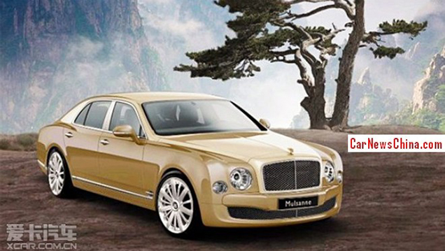 Gelimiteerde Bentley Mulsanne 2009 Four Season Edition voor China