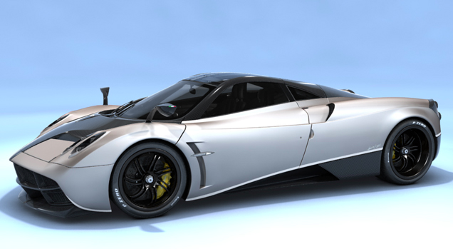 Stel je eigen Pagani Huayra samen met deze configurator!