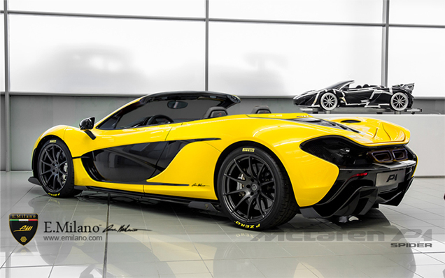 Rendering: McLaren P1 Spider