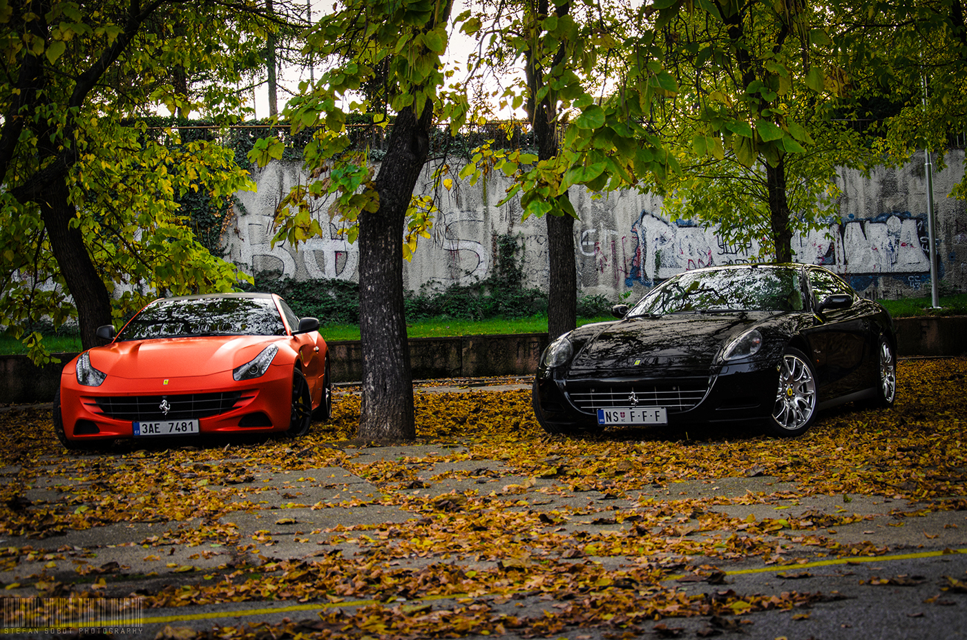 Fotoshoot: Ferrari FF & Ferrari 612 Scaglietti