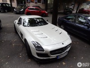 Slowly but surely this Mercedes-Benz SLS AMG is tuned