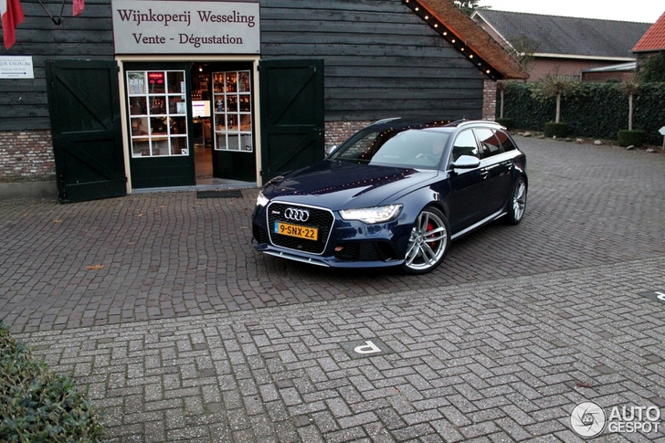 Spot van de dag: Audi RS6 Avant in Laren