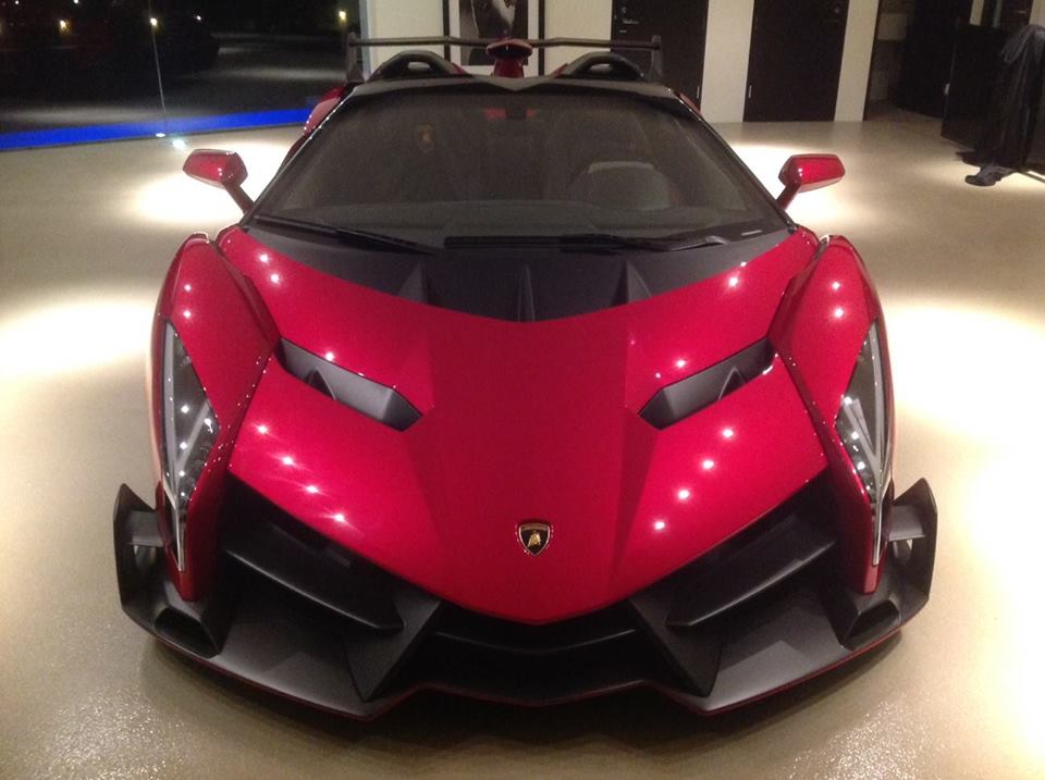 Eerste Lamborghini Veneno Roadster te vinden in Beverly Hills