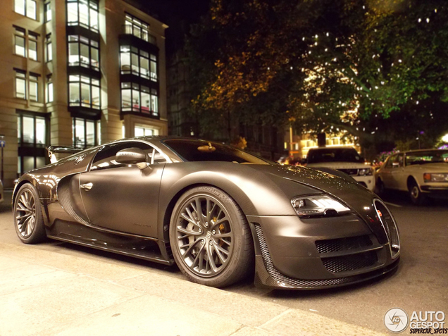 Schitterende Bugatti Veyron 16.4 Super Sport in London gespot