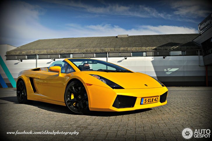 Spot van de dag: Lamborghini Gallardo Spyder