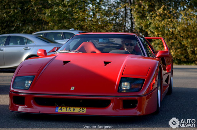 Spot van de dag: Ferrari F40