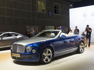 Bentleys Grand Convertible is een parel in Los Angeles