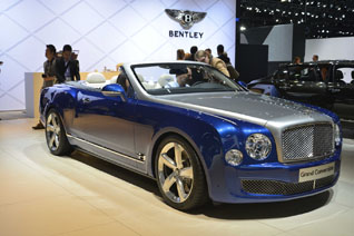 Bentleys Grand Convertible is een parel in Los Angeles