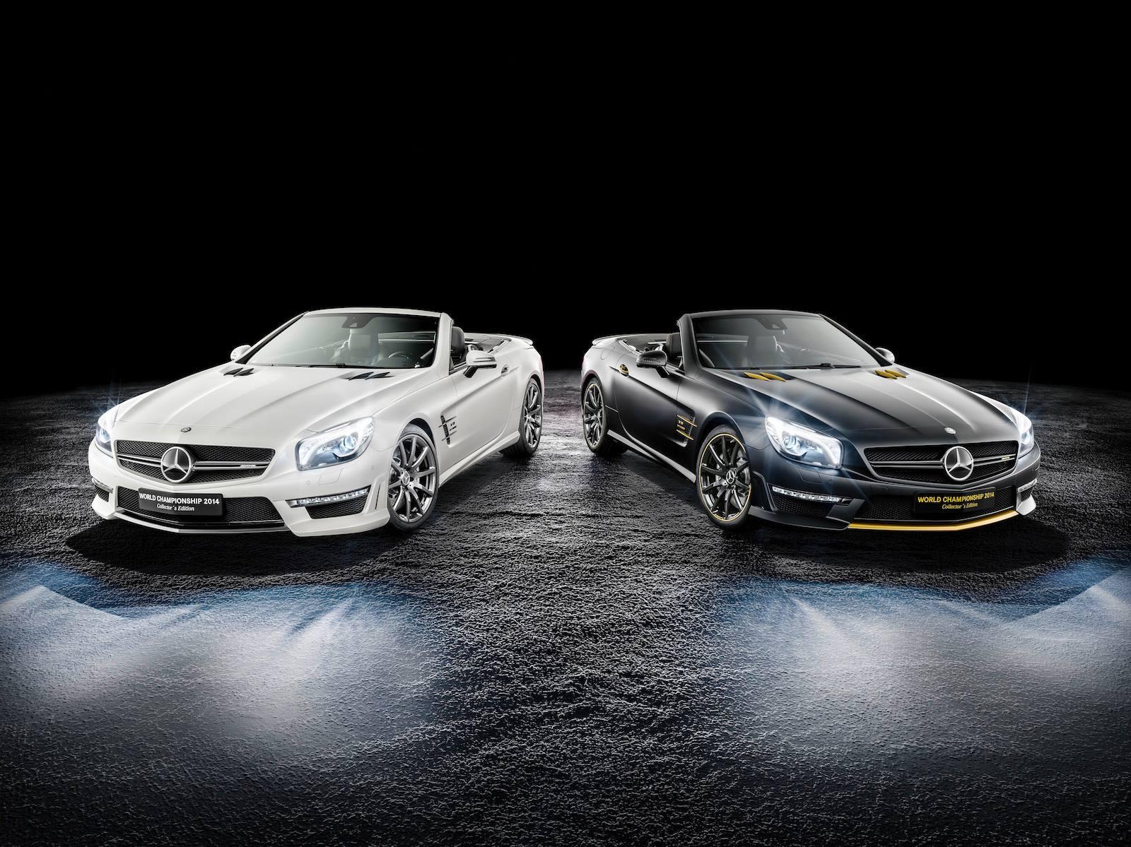 Mercedes-Benz viert F1-kampioenschap met SL 63 AMG Collector's Edition