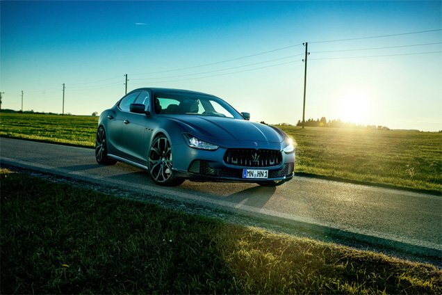 Stoer maar toch elegant: Novitec Tridente Maserati Ghibli