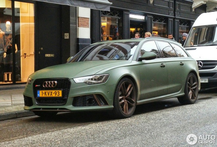 Afrojack gaat voor groen met zijn Audi RS6 Avant