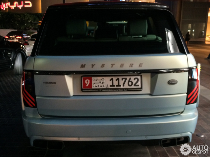 Range Rover Mystère is een indrukwekkende gast in Dubai