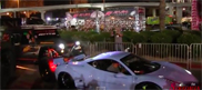 Filmpje: Liberty Walk's Ferrari aangereden door Jeep