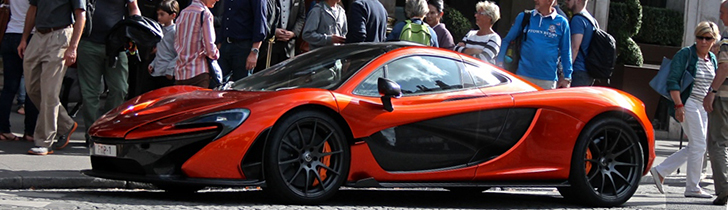 More and more colourful McLaren P1s can be found at Autogespot