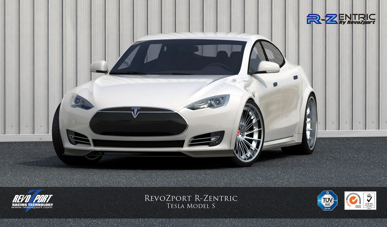 Revozport maakt een dikkere versie van de Tesla Model S