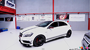 SimonMotorsport maakte 's wereld krachtige A 45 AMG