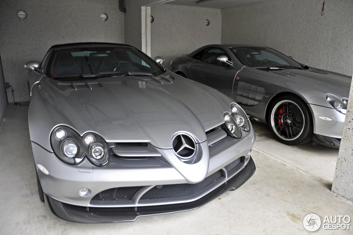 Spot van de dag: Mercedes-Benz SLR McLaren 722-combo