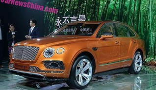 Chinezen moeten flink betalen voor de Bentley Bentayga 