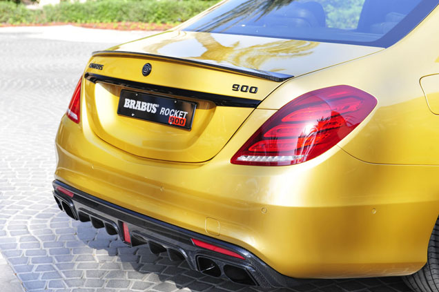 Arabische extravaganza: Brabus 900 Desert Gold