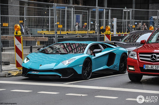 Heerlijke Lamborghini Aventador LP750-4 SuperVeloce gespot