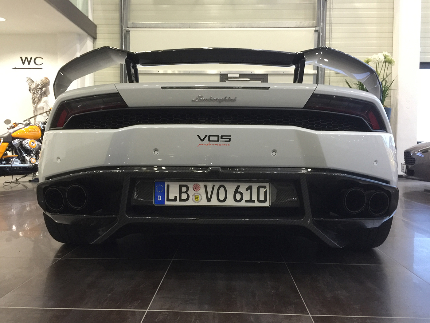 VOS Performance maakt carbon fiber diffuser voor Huracán LP610-4