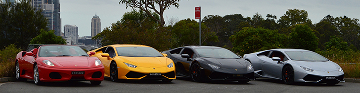 On the road with Italian exotics in Sydney