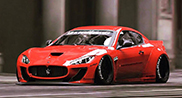 Liberty Walk has Maserati GranTurismo in their sights