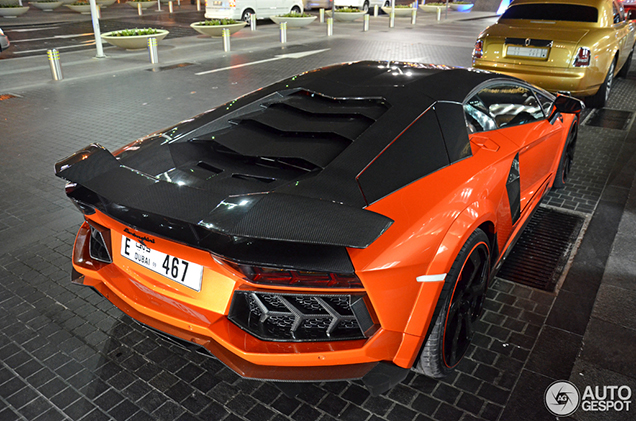 Mansory Aventador steelt de show in Dubai