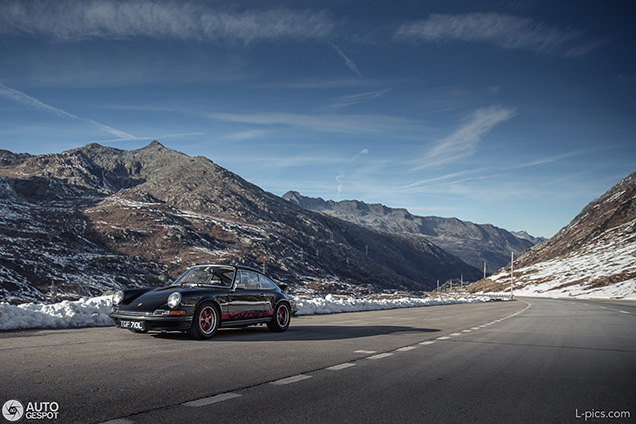 Fotografie: Porsche 911 2.7 RS in de Zwitserse Alpen