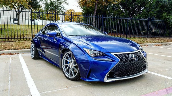 Lexus RC is heet met Liberty Walk bodykit