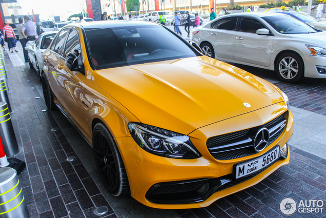 Eigenaar toont lef met deze C 63 AMG