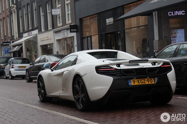 Spot van de dag: McLaren 650S Spider