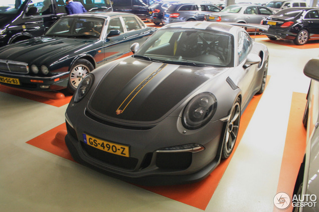 Spot van de dag: Porsche 991 GT3 RS op Schiphol