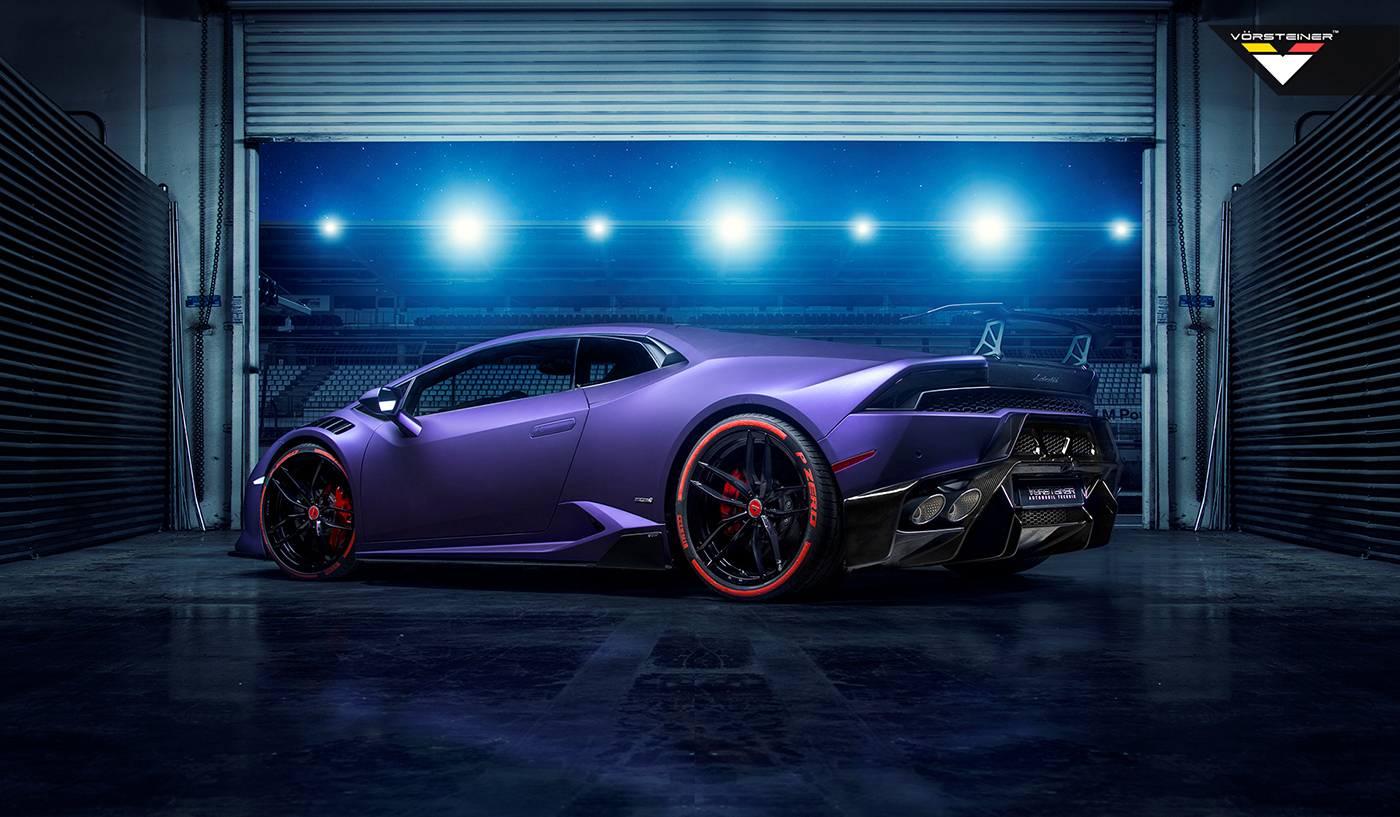 Paars monster: Lamborghini Novara Huracan LP610-4