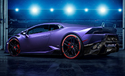 Purple monster: Lamborghini Novara Huracan LP610-4