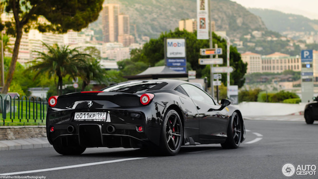 Ferrari 458 Speciale oogt sinister