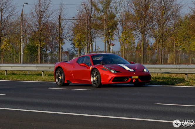 Spot van de dag: Ferrari 458 Speciale A