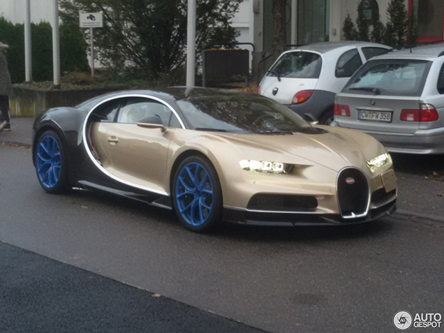 Deze Bugatti Chiron mist klasse