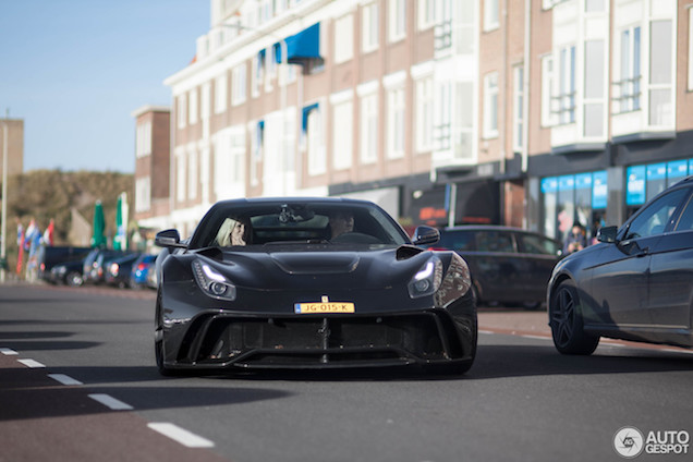 Spot van de dag: Ferrari Novitec Rosso N-Largo S is ongelofelijk dik!