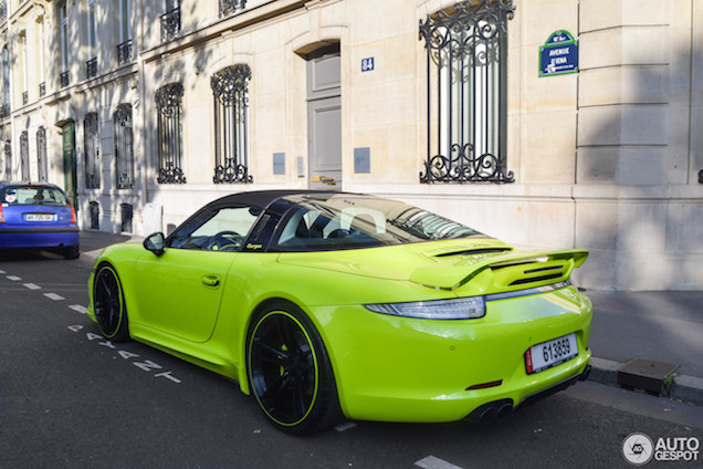 Porsche 991 Targa 4S door Techart: aandacht gegarandeerd!