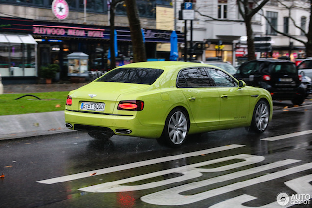 Bentley Flying Spur W12 S heeft een apart kleurtje