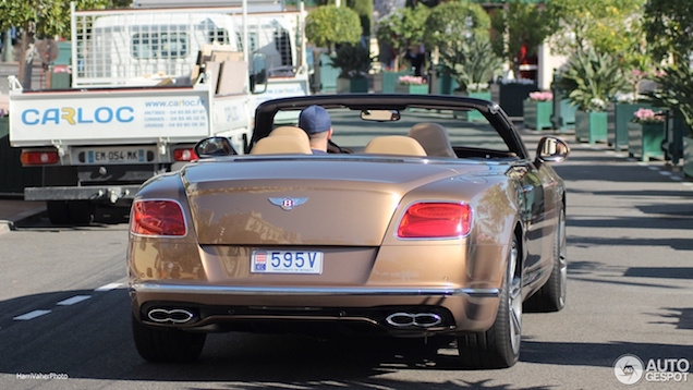De Bentley Continental GTC V8 S is een stijlvolle cruiser