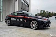 Spotted: Alfa Romeo Giulia Quadrifoglio of the Carabinieri